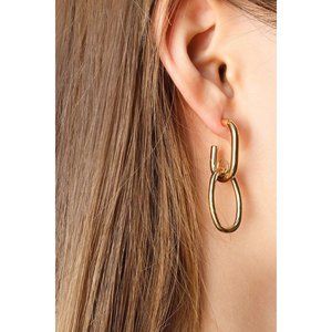 Chain Drop Earrings Gold/Silver